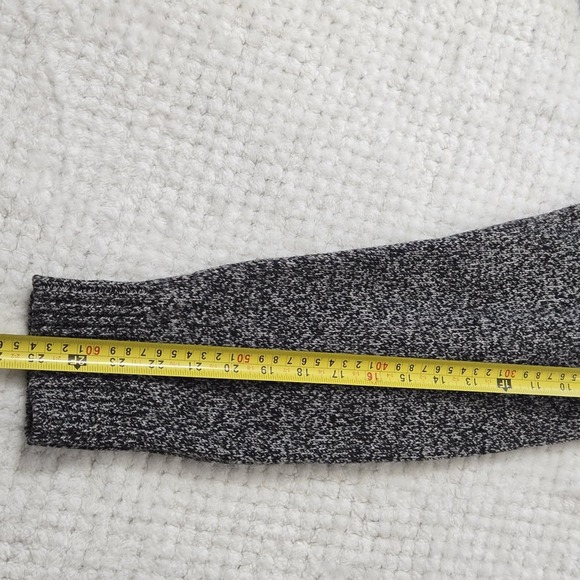 Gap Pullover Sweater Mens Sz L Gray 1/4 Button Up Mock Neck Lambwool Blend - Picture 8 of 13